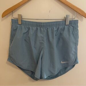 Nike Women's Light Blue Athletic Shorts